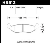 Hawk Performance HPS Disc Brake Pad