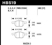 Hawk Performance HPS Disc Brake Pad