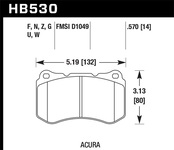 Hawk Performance HPS Disc Brake Pad