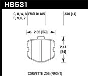 Hawk Performance HPS Disc Brake Pad