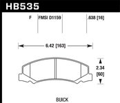 Hawk Performance HPS Disc Brake Pad
