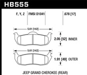 Hawk Performance HPS Disc Brake Pad