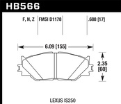 Hawk Performance HPS Disc Brake Pad