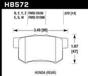 Hawk Performance HPS Disc Brake Pad