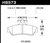 Hawk Performance HPS Disc Brake Pad