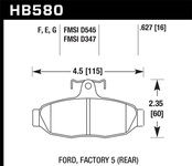 Hawk Performance HPS Disc Brake Pad