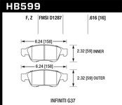 Hawk Performance HPS Disc Brake Pad