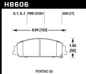 Hawk Performance HPS Disc Brake Pad