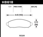 Hawk Performance HPS Disc Brake Pad