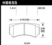 Hawk Performance HPS Disc Brake Pad