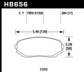 Hawk Performance HPS Disc Brake Pad