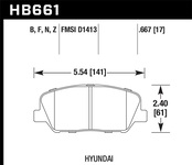 Hawk Performance HPS Disc Brake Pad