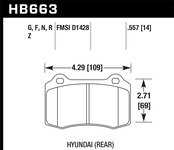 Hawk Performance HPS Disc Brake Pad