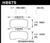 Hawk Performance HPS Disc Brake Pad
