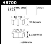 Hawk Performance HPS Disc Brake Pad