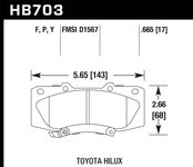 Hawk Performance HPS Disc Brake Pad