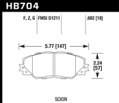 Hawk Performance HPS Disc Brake Pad