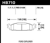 Hawk Performance HPS Disc Brake Pad