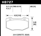 Hawk Performance HPS Disc Brake Pad