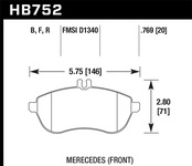Hawk Performance HPS Disc Brake Pad