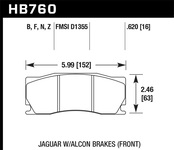 Hawk Performance HPS Disc Brake Pad