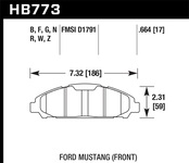 Hawk Performance HPS Disc Brake Pad