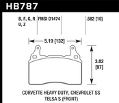 Hawk Performance HPS Disc Brake Pad