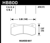 Hawk Performance HPS Disc Brake Pad