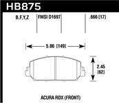 Hawk Performance HPS Disc Brake Pad
