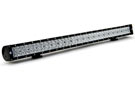 40-inch long KC HiLites LED bar with clear lens in black housing
