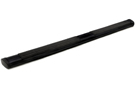 Black 6-inch Oval Straight Nerf Bar from Lund