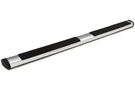 Polished 6-inch Oval Straight Nerf Bar from Lund