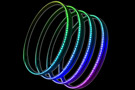 Set of 4 Oracle ColorSHIFT LED Illuminated Wheel Rings