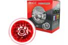 Red 7-inch Oracle Pre-Installed Sealed Beam Headlight