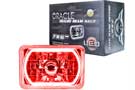Red 7"x6" Oracle Pre-Installed Sealed Beam Headlight