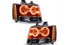 Oracle Pre-Assembled LED Headlights, Amber Halo