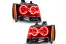Oracle Pre-Assembled Headlights, Red CCFL Halo