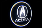 Oracle GOBO LED Projector Lights showing the Acura logo