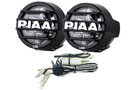 PIAA LP530 driving light kit includes two lights, mounting hardware, and harness with relay, fuse and switch