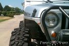 Jeep mounted with XC 3-inch XC Negative DeFender Flares