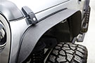 Rampage Front Trail Fender Flare in Black