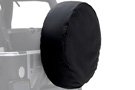 X-Large spare tire cover in black diamond canvas