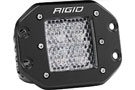 Rigid D-Series Pro flood diffused light emits up to 3168 raw lumens