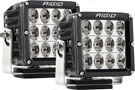 Pair of Rigid Industries Black D-XL Pro Driving Lights