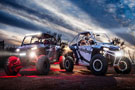 Rigid Rock Light Kit is available in a variety of colors