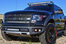 Ford Raptor equipped with Rigid Industries fog light mount
