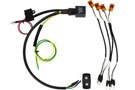 4 Rigid Industries turn signal lights with wiring harness and switch