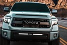 Toyota Tundra equipped with Rigid SR-Series Dual Function High Beam Driving Light