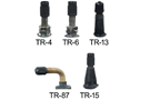 A variety of Valve Stems for Sedona Performance Heavy Duty Tapered Tubes