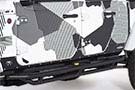 Smittybilt® 79634 SRC Side Armor w/Steps; .120 Steel Wall Tubing; Light Textured Black
